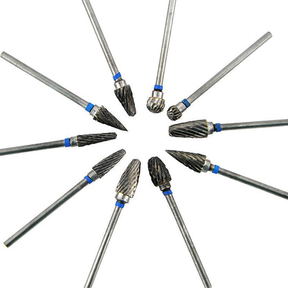 Tungsten Steel Dental Burs Lab Burrs Tooth Drill