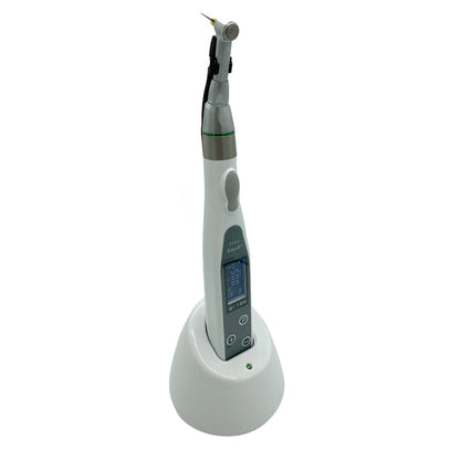 Dental Smart Wireless Endo Motor With LED Lamp 16:1 Standard Contra Angle Handpiece Endodontic Root Canal Treatment